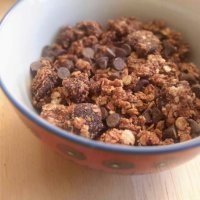 Granola chocolat et noix de coco